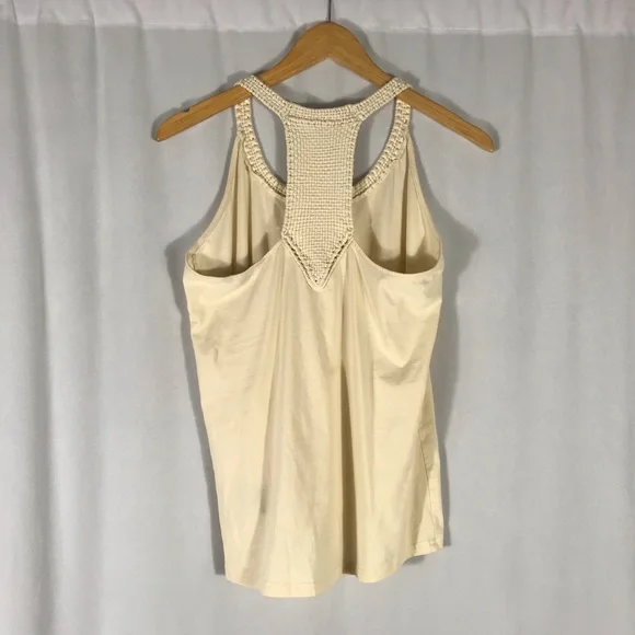 Lauren LRL Beige Cotton Racerback Tank Medium/Small - Picture 7 of 7